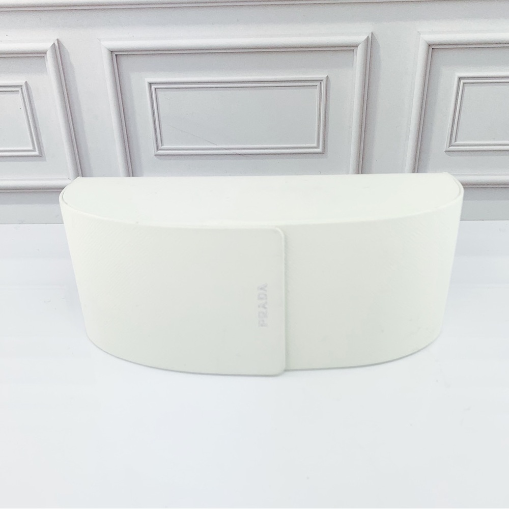 Prada White Sunglasses Case
